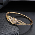 Luxury Gold Plated Zircon Bracelet for Women’s