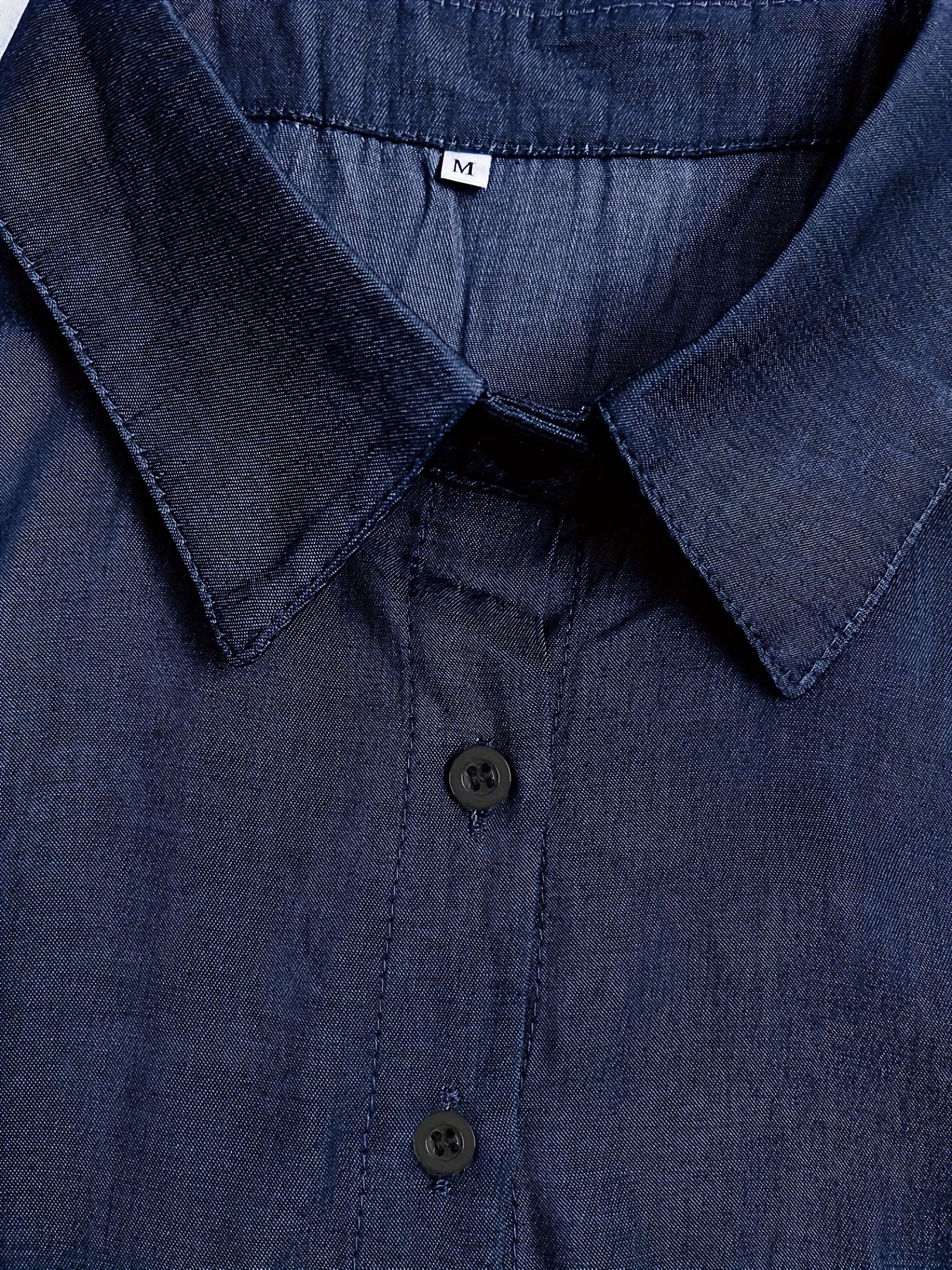 Solid maxi dress with button-front and long sleeves — casual, elegant, and comfortable