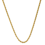 Classic Twist Gold Necklace Bracelet Set