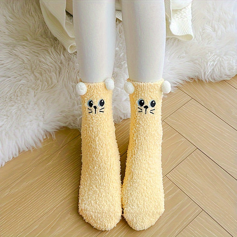 Women’s Coral Fleece Socks – Soft, Warm & Comfortable