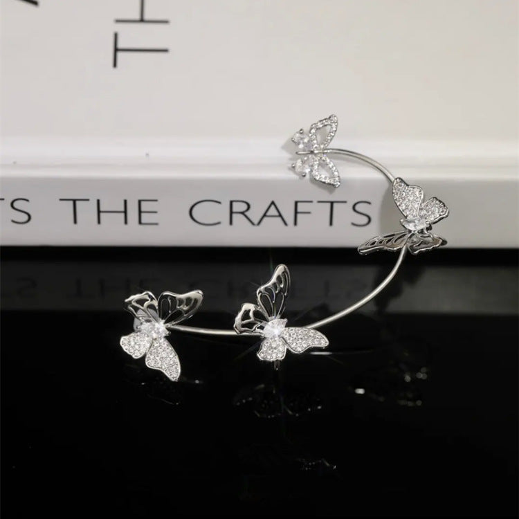 Elegant Butterfly Non-Piercing Ear Cuffs