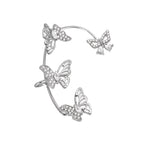 Elegant Butterfly Non-Piercing Ear Cuffs