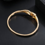 Luxury Gold Plated Zircon Bracelet for Women’s