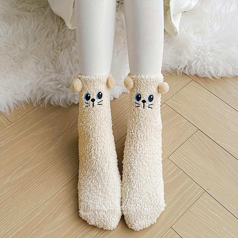 Women’s Coral Fleece Socks – Soft, Warm & Comfortable