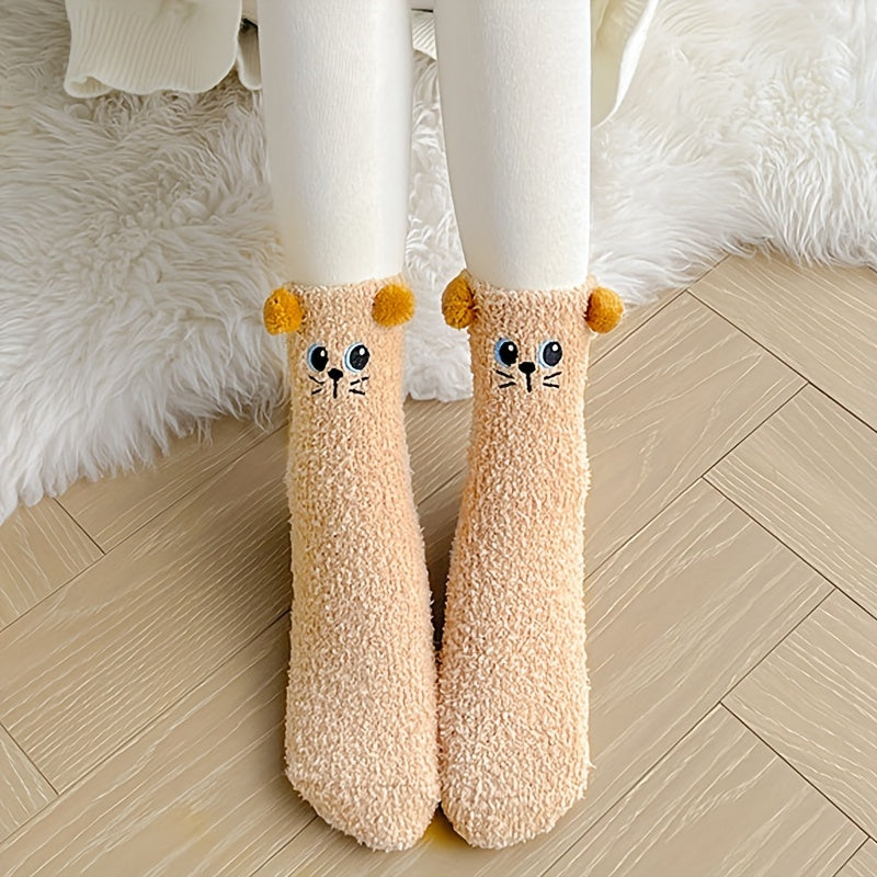 Women’s Coral Fleece Socks – Soft, Warm & Comfortable