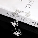 Elegant Butterfly Non-Piercing Ear Cuffs
