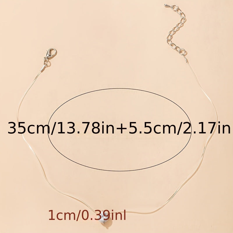 Minimalist Heart Pendant Necklace for Women