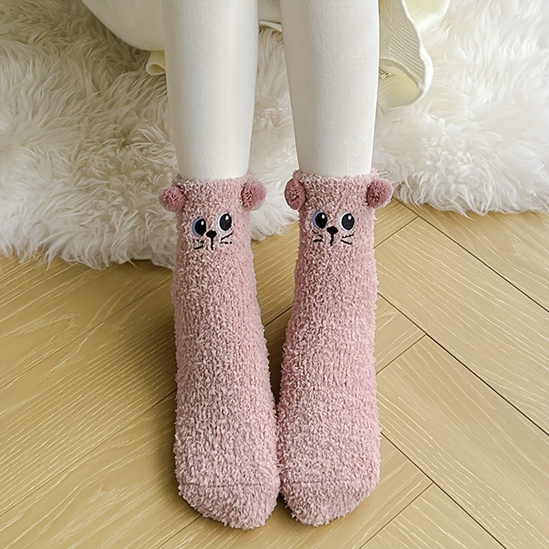 Women’s Coral Fleece Socks – Soft, Warm & Comfortable