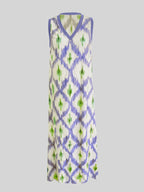 Sleeveless V-neck boho dress with loose fit and patchwork detail, perfect for casual and vacation wear