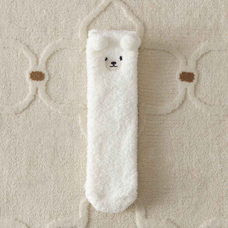 Women’s Coral Fleece Socks – Soft, Warm & Comfortable