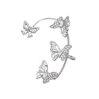 Elegant Butterfly Non-Piercing Ear Cuffs